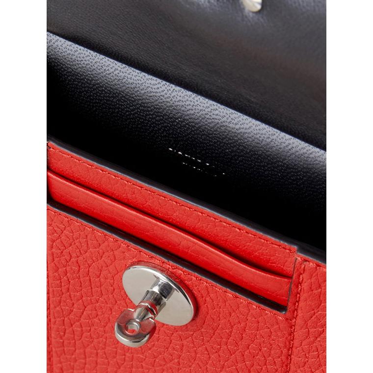 Mulberry Mini Antony Lancaster Red Heavy Grain 